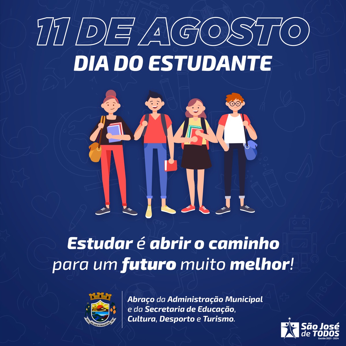 FELIZ DIA DO ESTUDANTE!